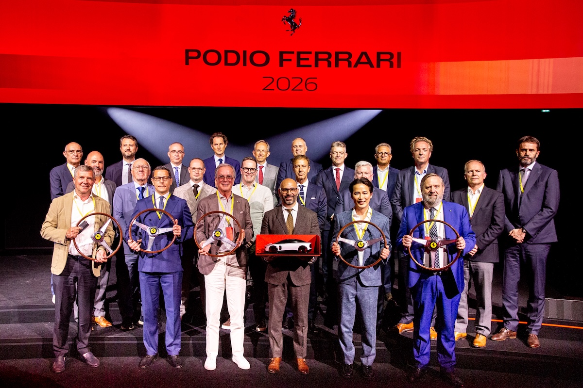 Ferrari, i migliori fornitori del 2026: tutti i premiati