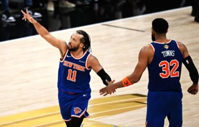 Jalen Brunson e Karl-Anthony Towns, New York Knicks