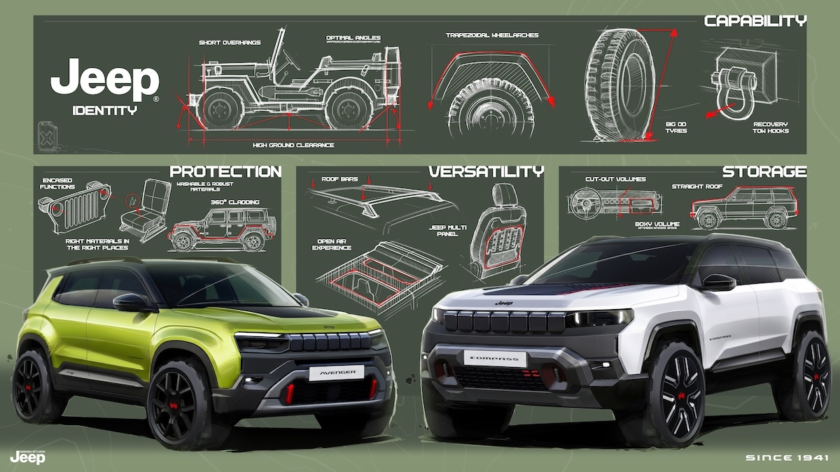 Jeep premiata per il design: 85 anni di stile coerente Jeep premiata per il design: 85 anni di stile coerente