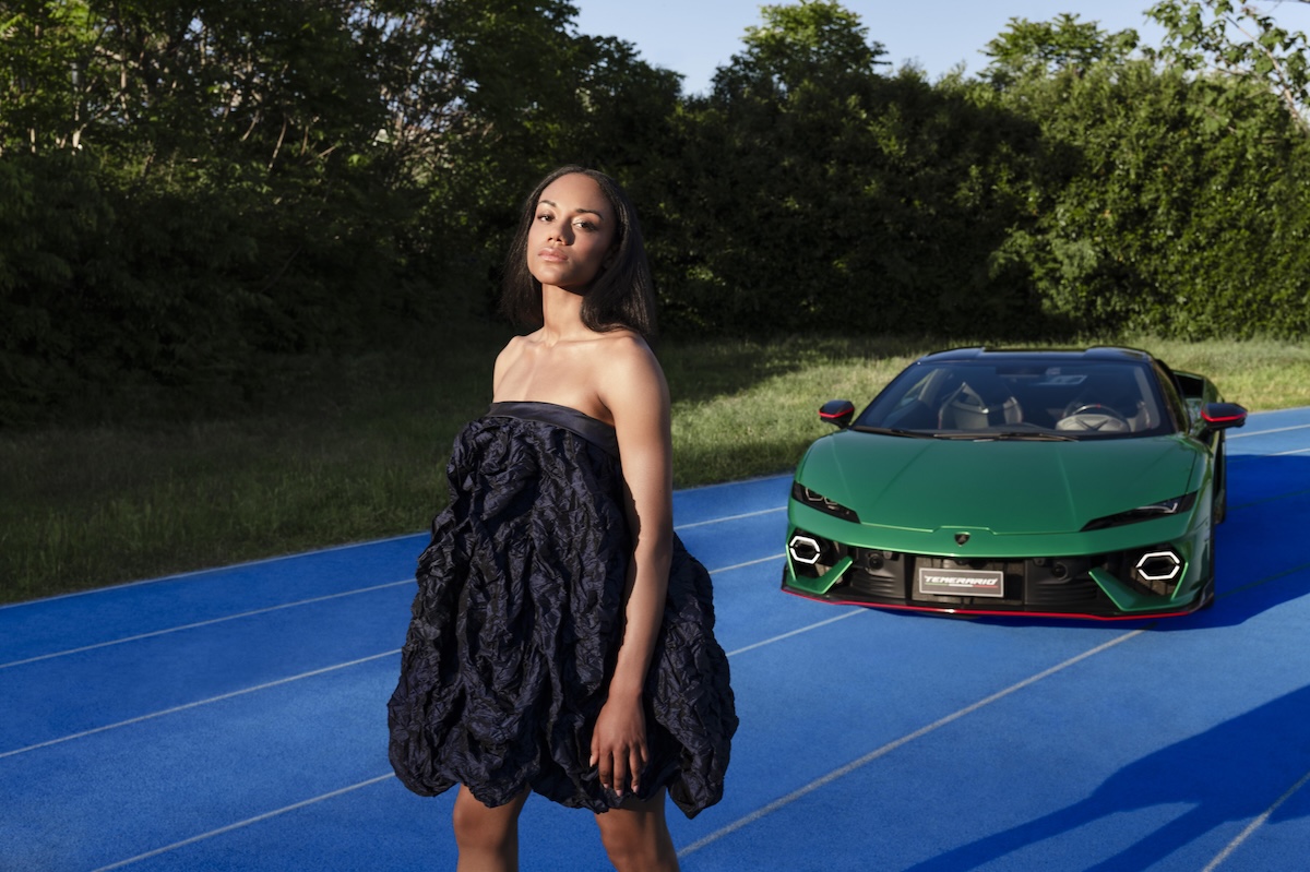 Lamborghini Temerario incontra Larissa Iapichino