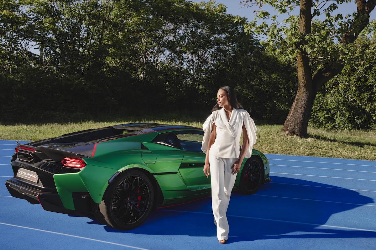 Lamborghini Temerario incontra Larissa Iapichino