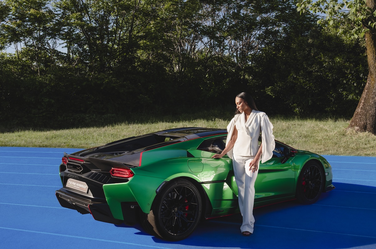 Lamborghini Temerario incontra Larissa Iapichino