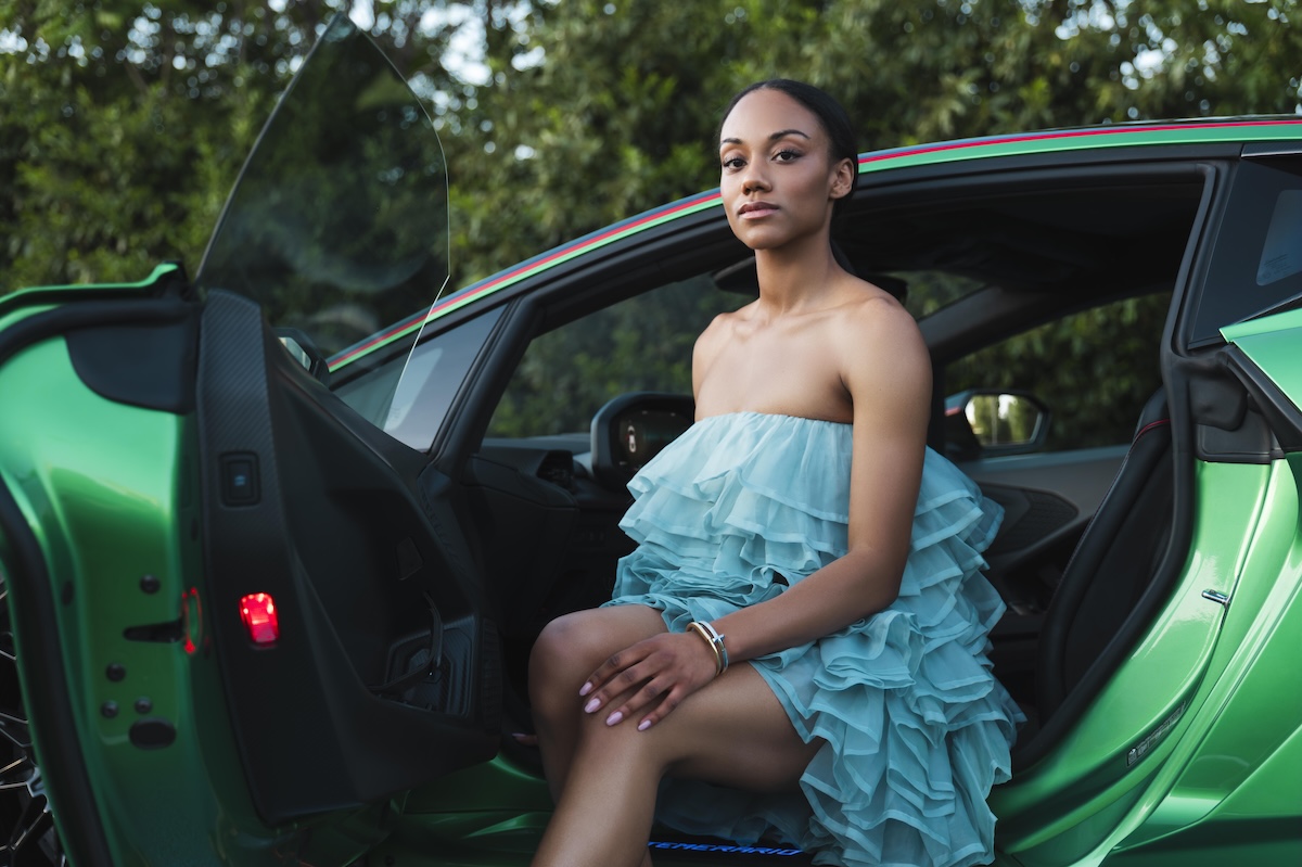 Lamborghini Temerario incontra Larissa Iapichino