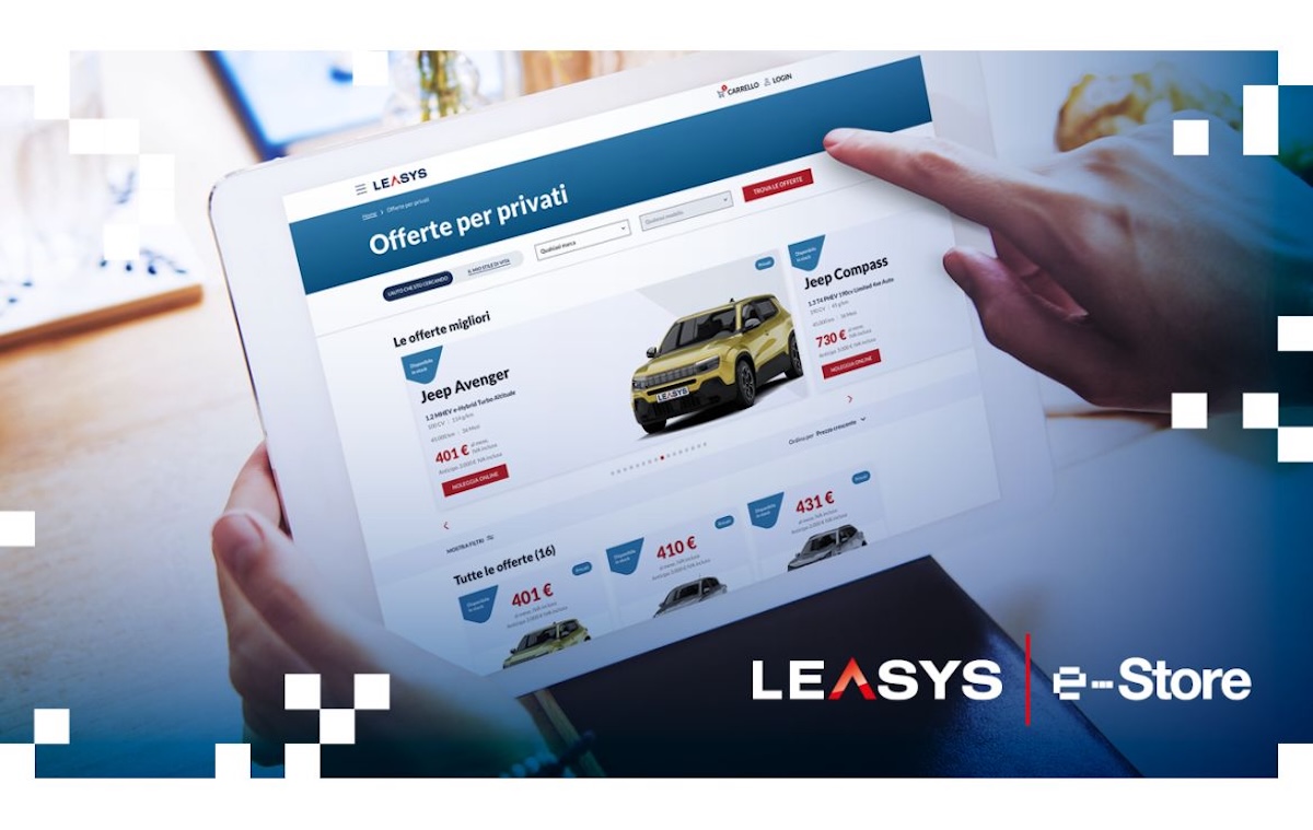 Auto, Leasys accelera sul noleggio flessibile