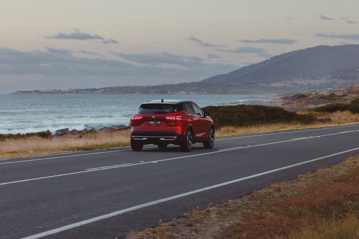 Nissan Qashqai e-POWER supera 1.300 km in Tasmania Nissan Qashqai e-POWER supera 1.300 km in Tasmania