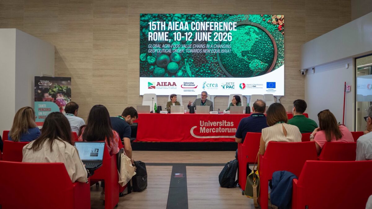 A Roma la 15ª Conferenza AIEAA sul futuro delle filiere agroalimentari globali A Roma la 15ª Conferenza AIEAA sul futuro delle filiere agroalimentari globali