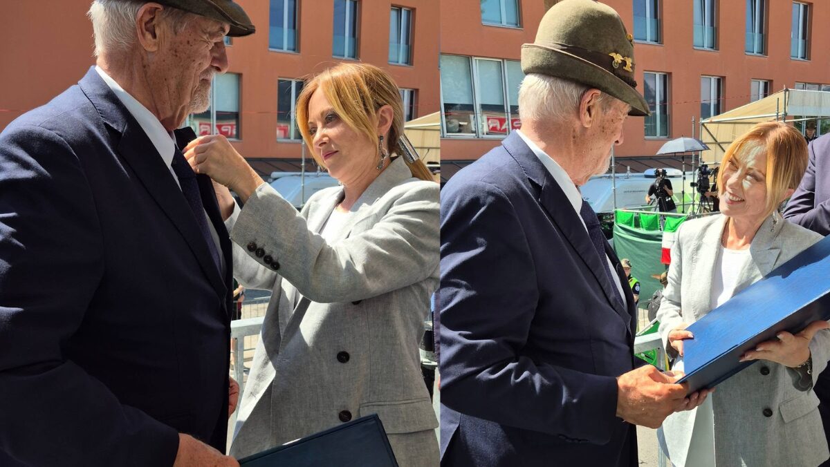 “Meloni tra brindisi, chiacchiere e…”. Il dietro le quinte della premier al raduno degli Alpini
