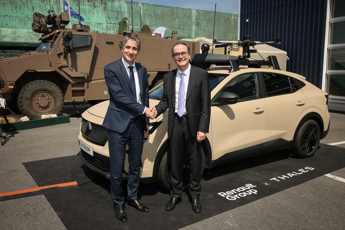 Renault entra nella partita dei droni militari con Thales Renault entra nella partita dei droni militari con Thales