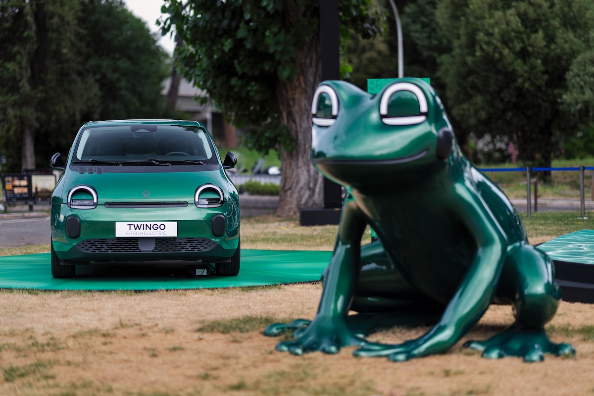 Renault Twingo elettrica, a Roma nasce House of Frog Renault Twingo elettrica, a Roma nasce House of Frog