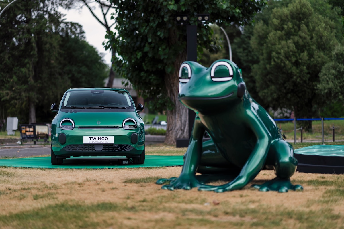 Renault Twingo elettrica, a Roma nasce House of Frog Renault Twingo elettrica, a Roma nasce House of Frog