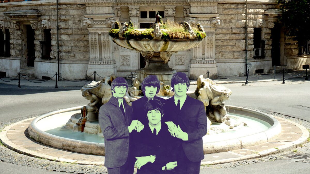 Fab Four, splash e rock’n’roll: il bagno proibito dei Beatles a Roma che fece epoca Fab Four, splash e rock’n’roll: il bagno proibito dei Beatles a Roma che fece epoca