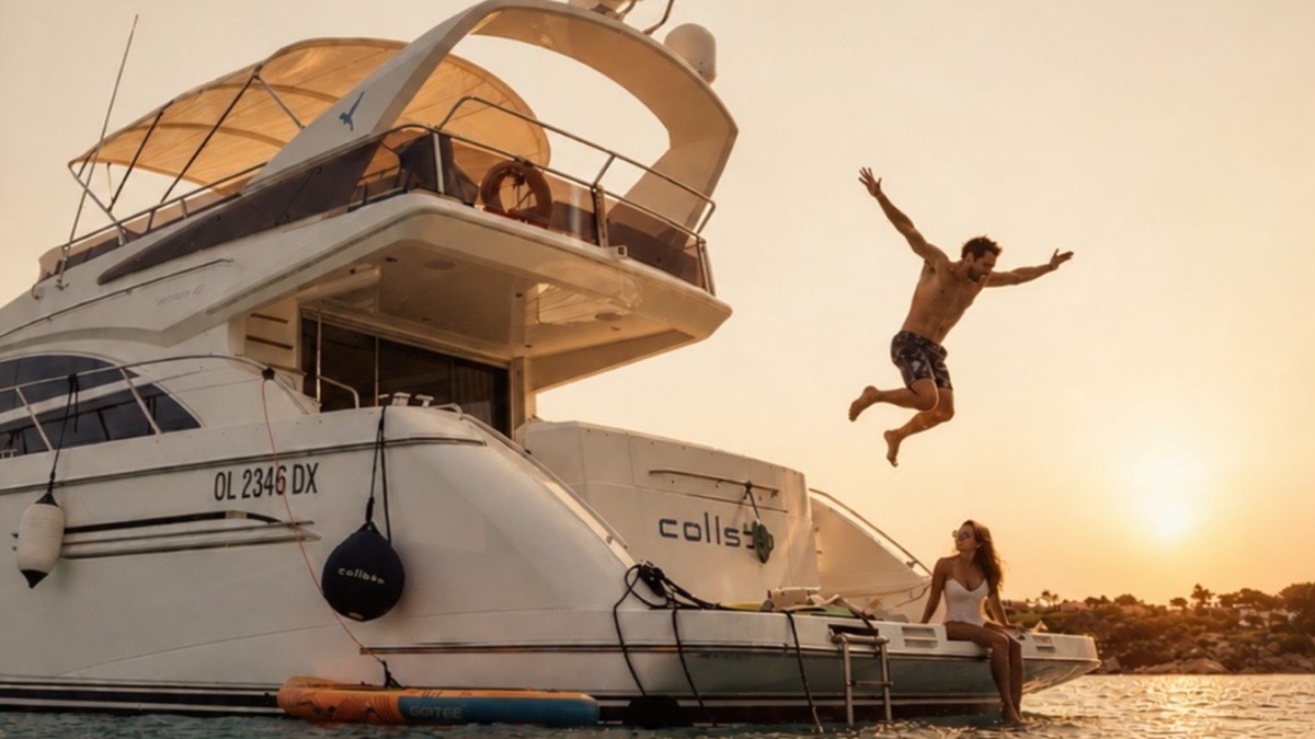 Estate in Sardegna: ecco Colibrì III, il charter yacht più richiesto dai milanesi