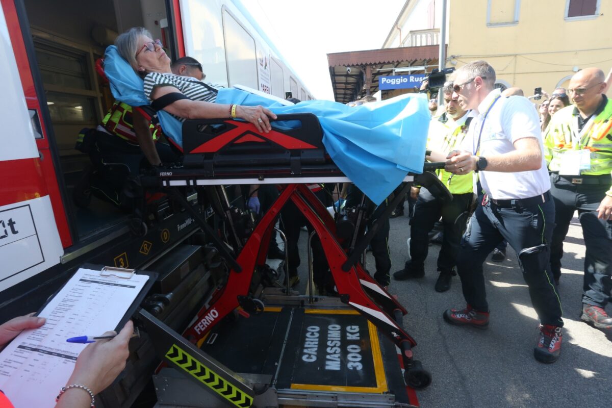 Gruppo FS: il Treno Sanitario protagonista dell’esercitazione nazionale di Protezione Civile