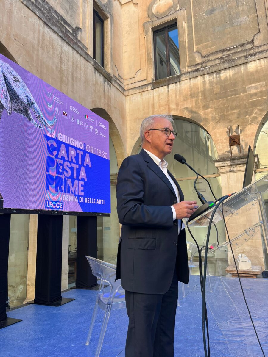 Affaritaliani a Lecce con Bernini e Mantovano: la cartapesta diventa futuro con il master tra tradizione e innovazione