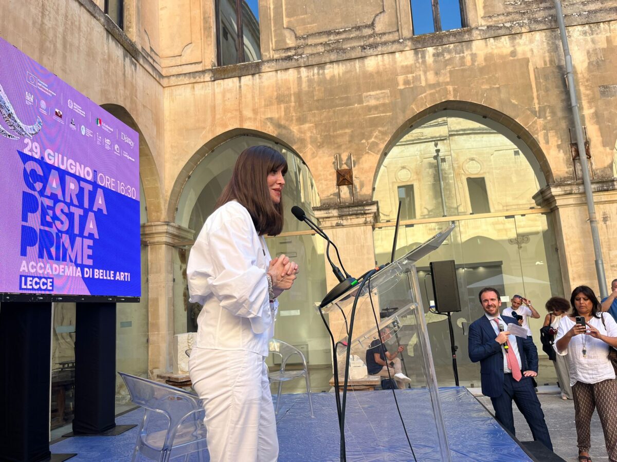 Affaritaliani a Lecce con Bernini e Mantovano: la cartapesta diventa futuro con il master tra tradizione e innovazione
