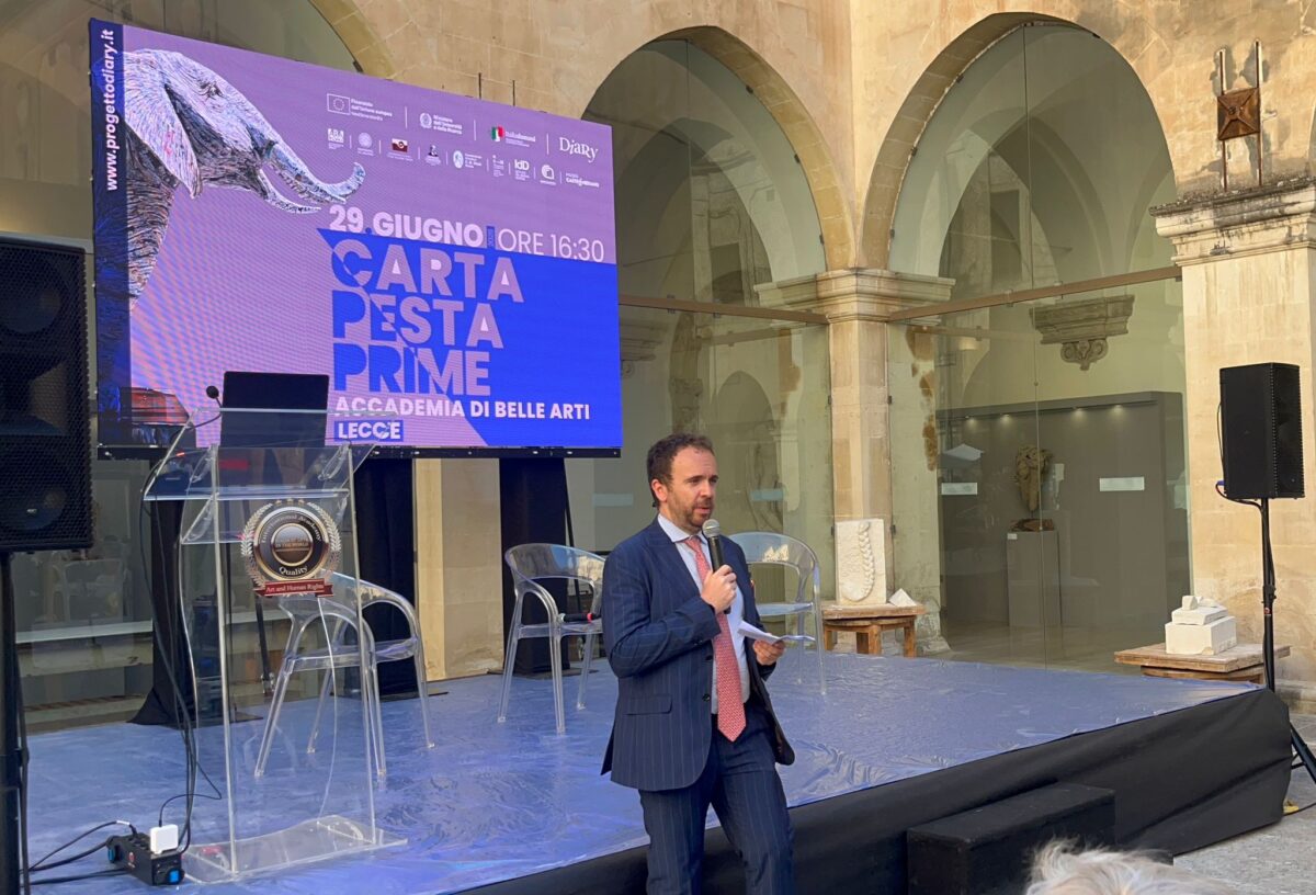 Affaritaliani a Lecce con Bernini e Mantovano: la cartapesta diventa futuro con il master tra tradizione e innovazione