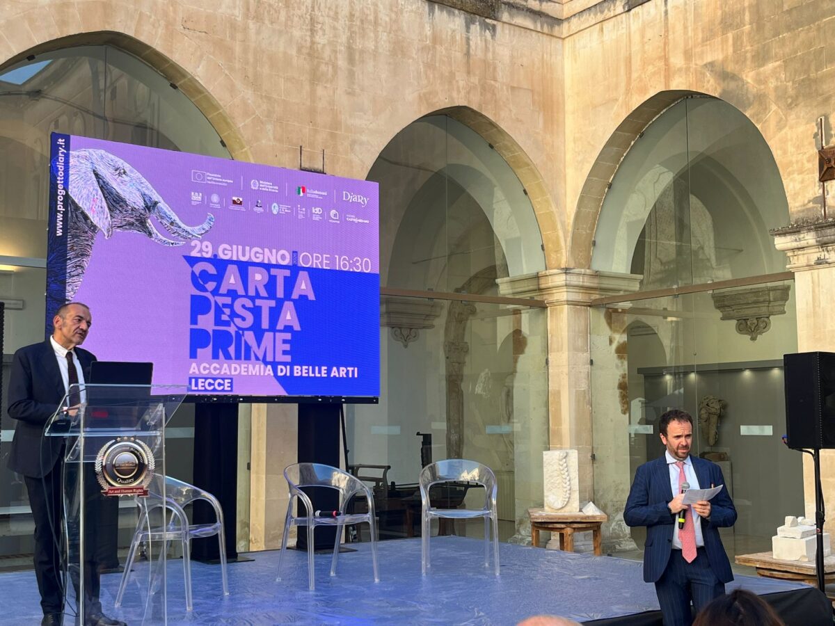 Affaritaliani a Lecce con Bernini e Mantovano: la cartapesta diventa futuro con il master tra tradizione e innovazione