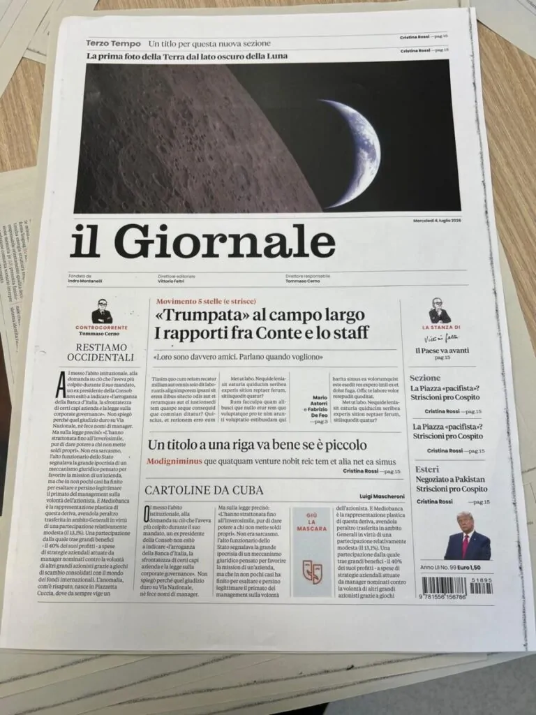 Quotidiani, Tommaso Cerno rifà il look a Il Giornale per recuperare le copie perdute