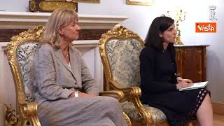 Mattarella riceve il direttore generale dell’Unesco Khaled El-Enany al Quirinale