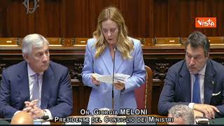 Meloni su guerra Libano: Italia sostiene con convinzione forze armate libanesi