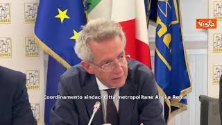 Pnrr, piano casa e riforma Roma Capitale al Coordinamento sindaci Città metropolitane Anci