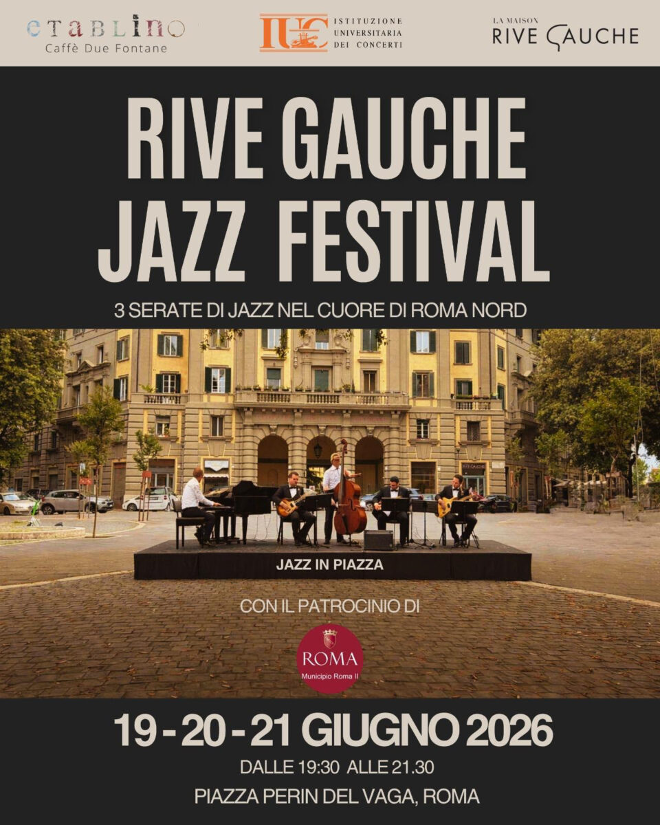 Tre sere in jazz trasformano una piazza in un grande salotto a cielo aperto: accadrà al Rive Gauche Festival Tre sere in jazz trasformano una piazza in un grande salotto a cielo aperto: accadrà al Rive Gauche Festival