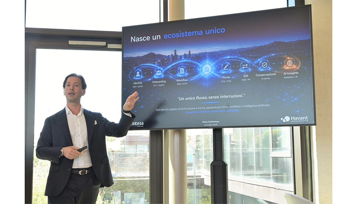 Havant annuncia il closing dell’acquisizione di Intesa, Qualified Trust Service Provider a Milano Havant annuncia il closing dell’acquisizione di Intesa, Qualified Trust Service Provider a Milano