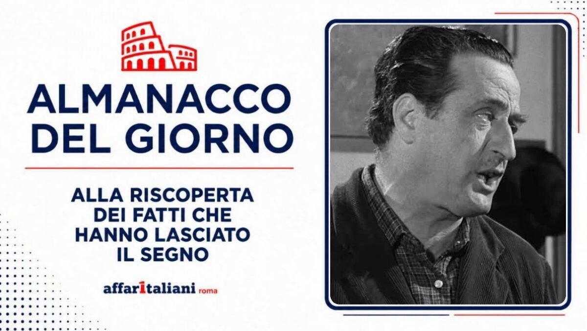 24 luglio 1908: nasce Memmo Carotenuto, il burbero dal cuore buono 24 luglio 1908: nasce Memmo Carotenuto, il burbero dal cuore buono