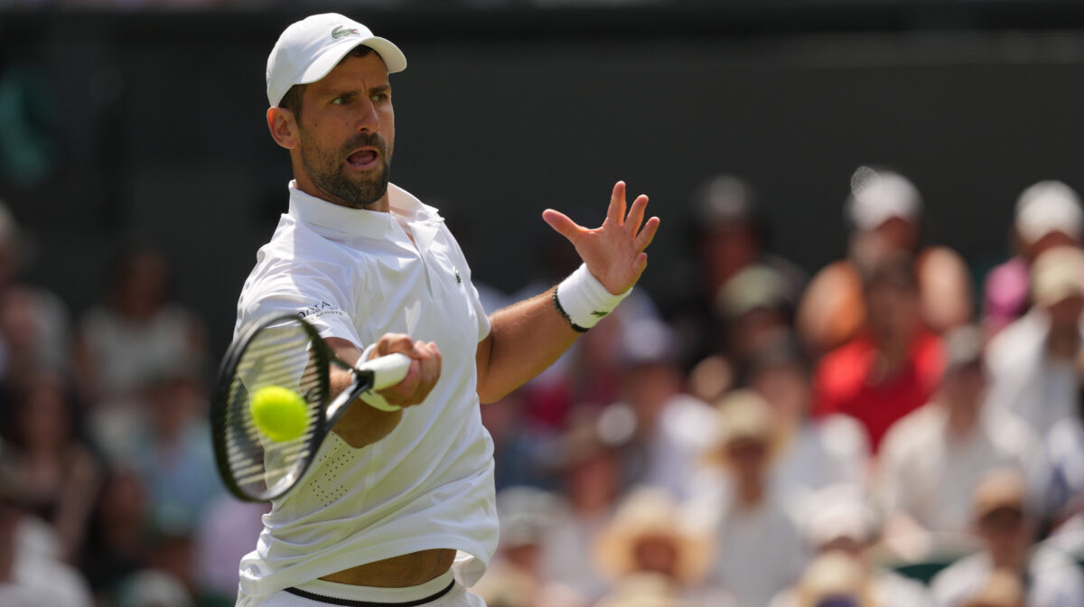 Wimbledon, Djokovic batte Rinderknech in quattro set: agli ottavi c’è Safiullin