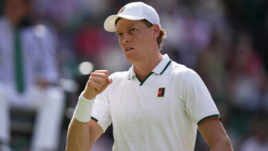Jannik Sinner vs Novak Djokovic Semifinale Wimbledon