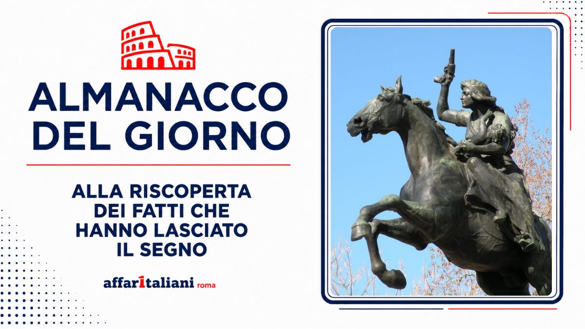 4 luglio 1849 – L’ultimo addio a Roma dei coniugi Garibaldi, prima della leggenda