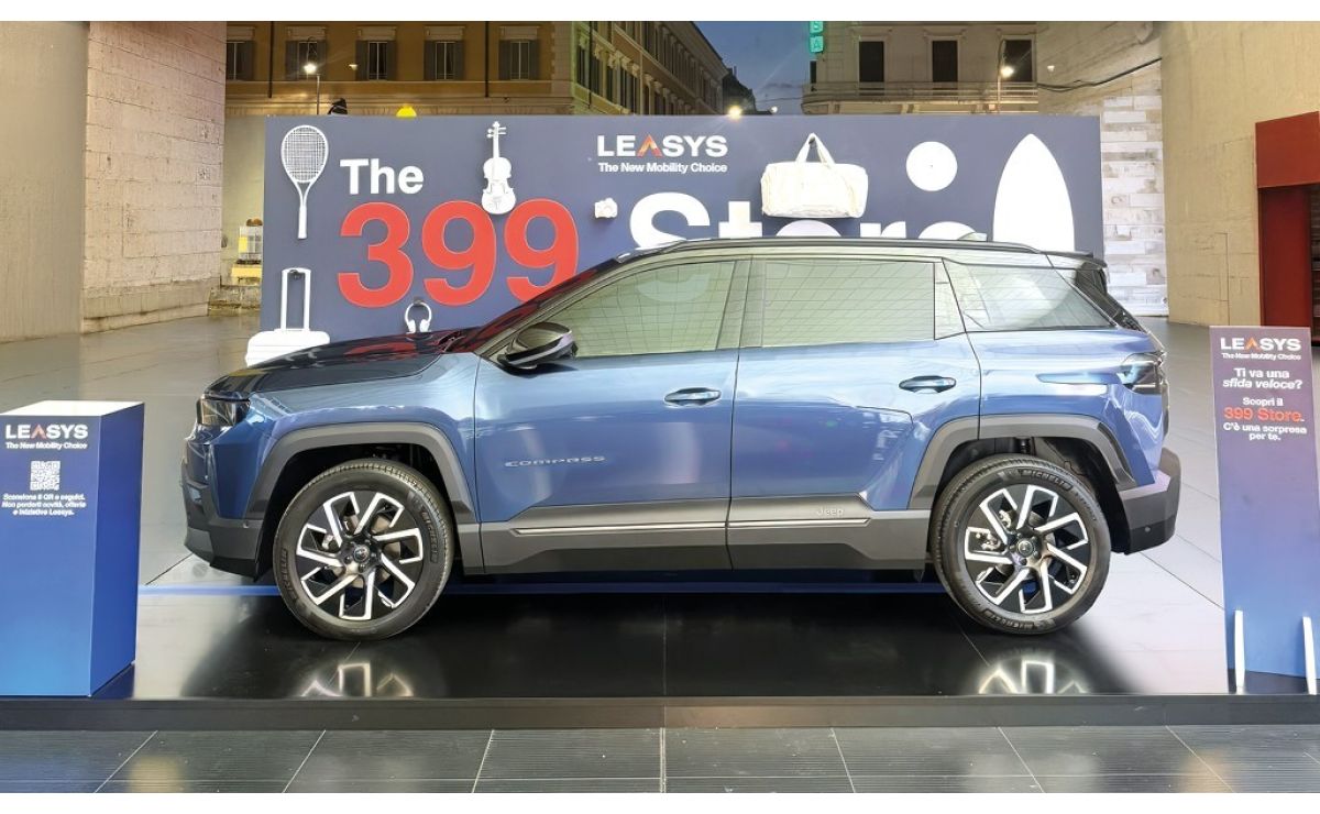 Leasys rilancia sul noleggio: Jeep Compass protagonista