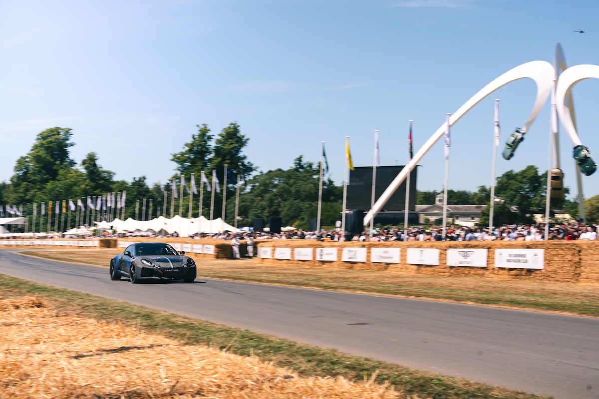 Alpine A110 elettrica, la strategia parte da Goodwood