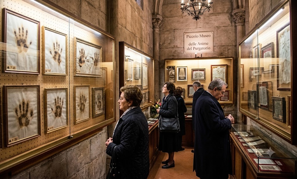Viaggio nella Capitale segreta che conquista i turisti “fuori rotta”: il museo delle Anime del Purgatorio Viaggio nella Capitale segreta che conquista i turisti “fuori rotta”: il museo delle Anime del Purgatorio