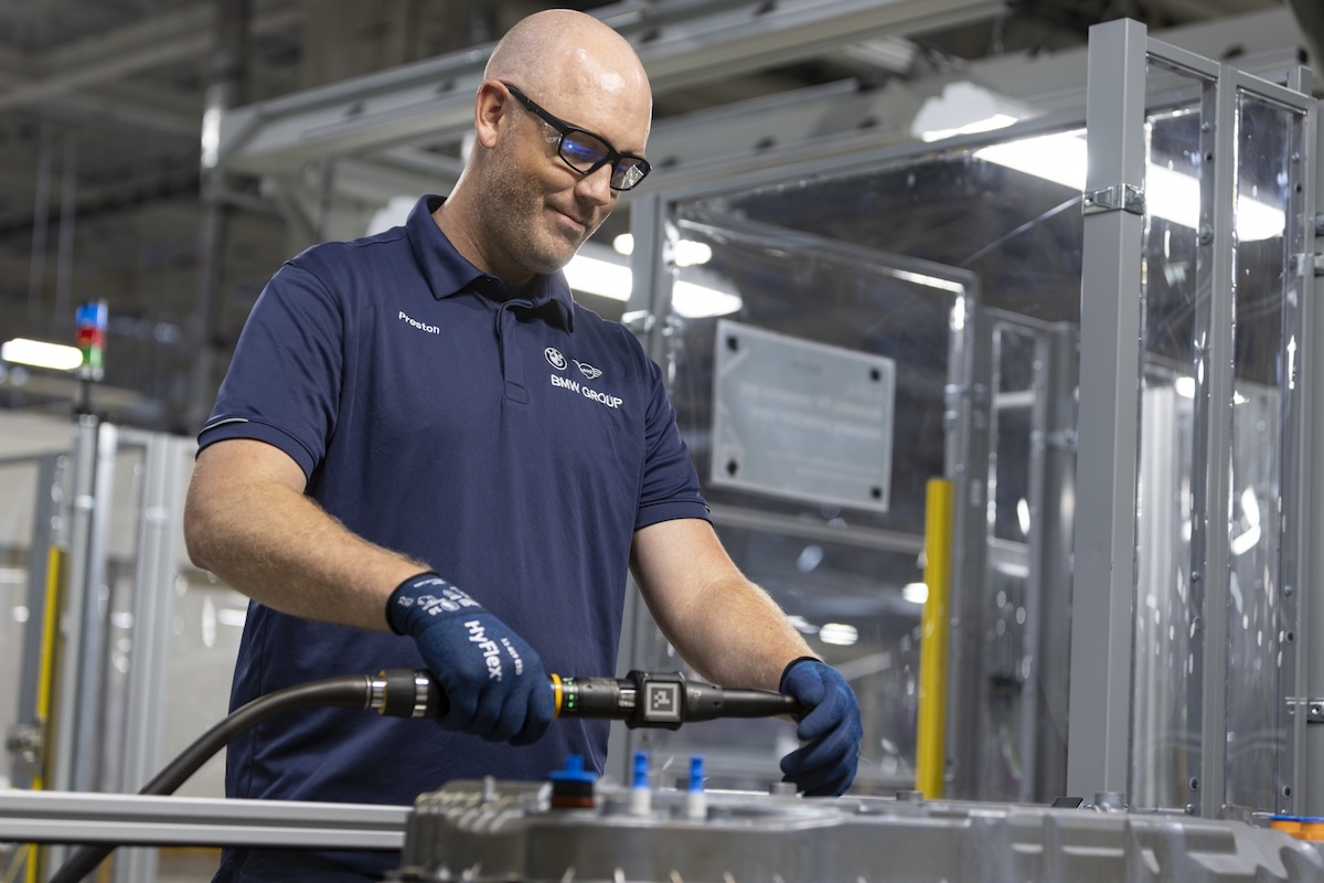 BMW avvia a Woodruff la produzione delle batterie Gen6