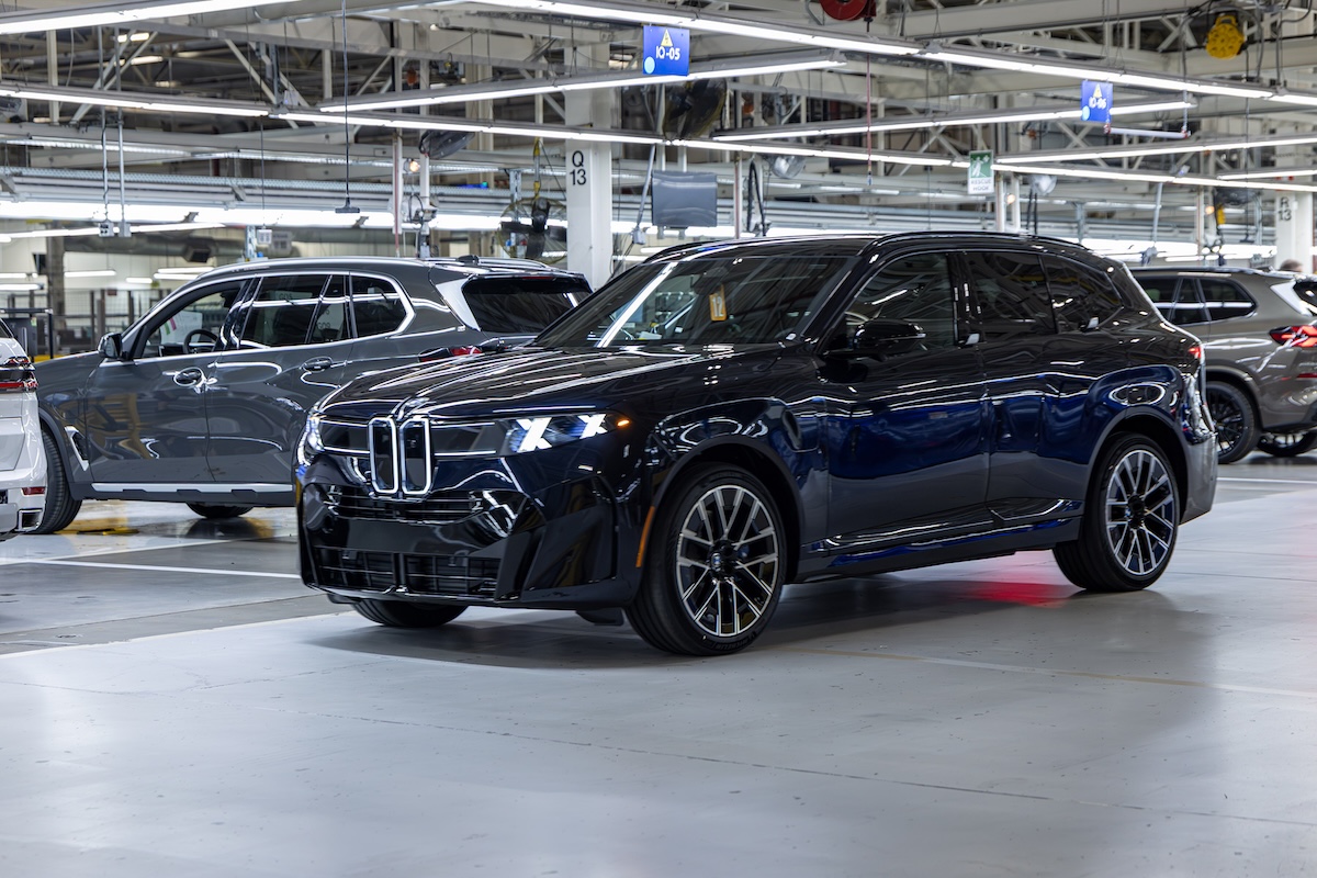 BMW iX5 sarà la prima elettrica prodotta negli USA