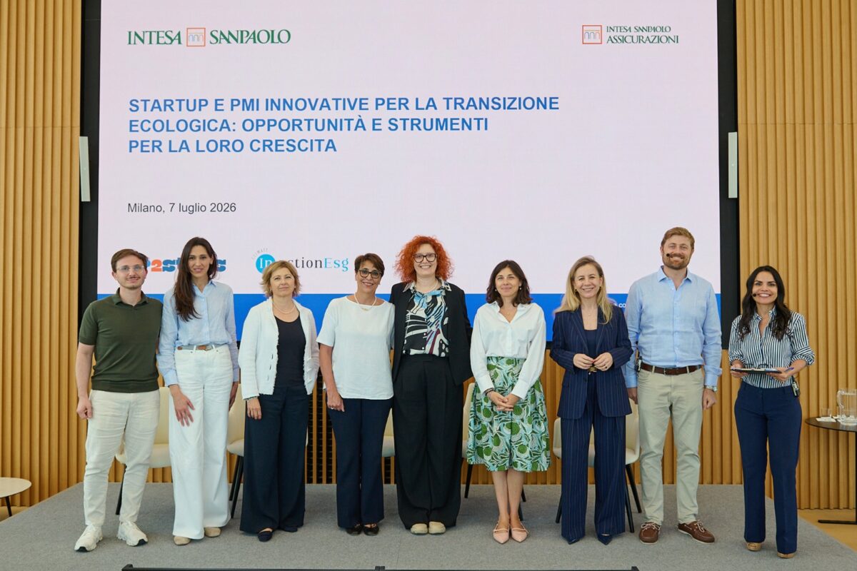 Intesa Sanpaolo Assicurazioni: a Milano il confronto su startup e PMI per la transizione ecologica Intesa Sanpaolo Assicurazioni: a Milano il confronto su startup e PMI per la transizione ecologica