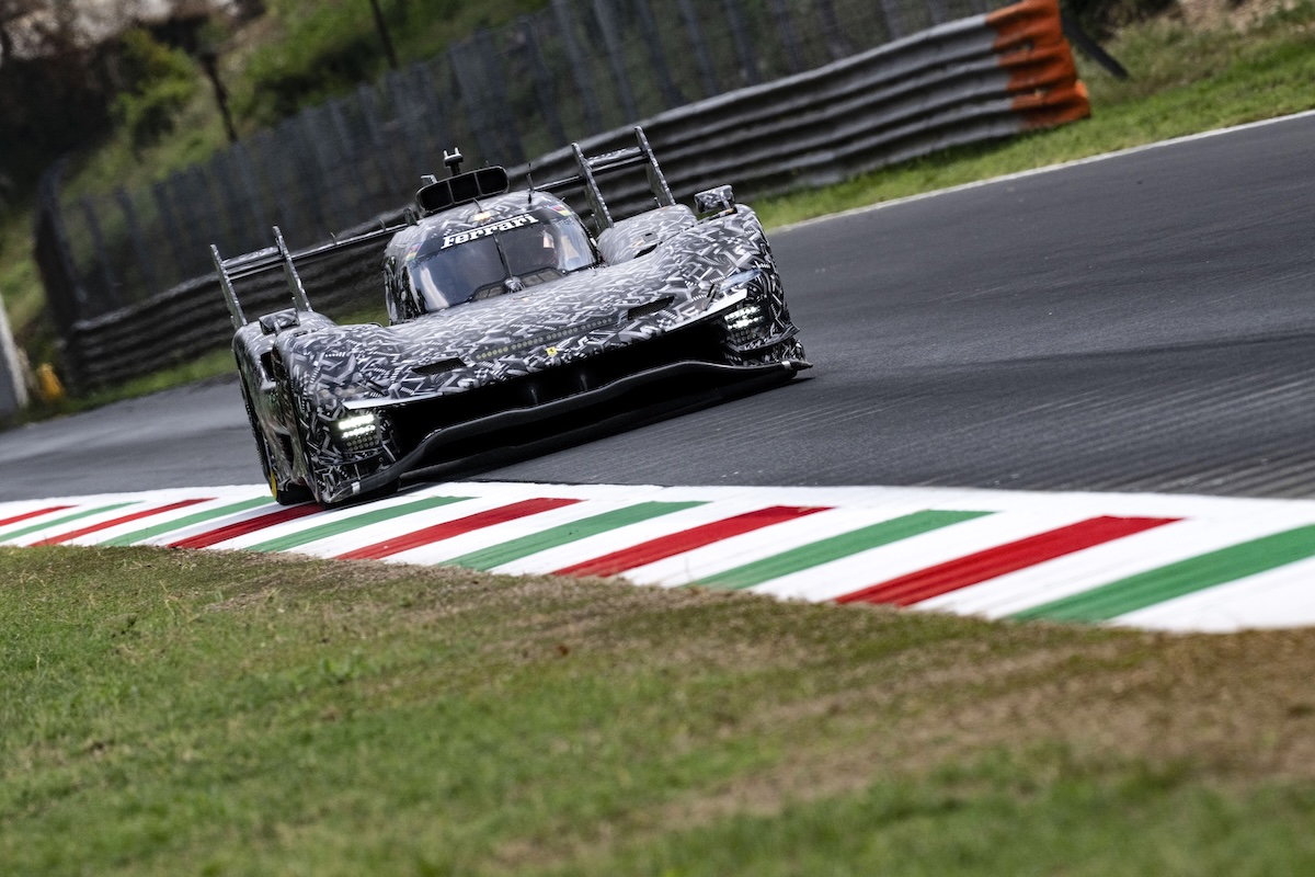 Ferrari 499P, test a Monza: il futuro 2027 è già in pista