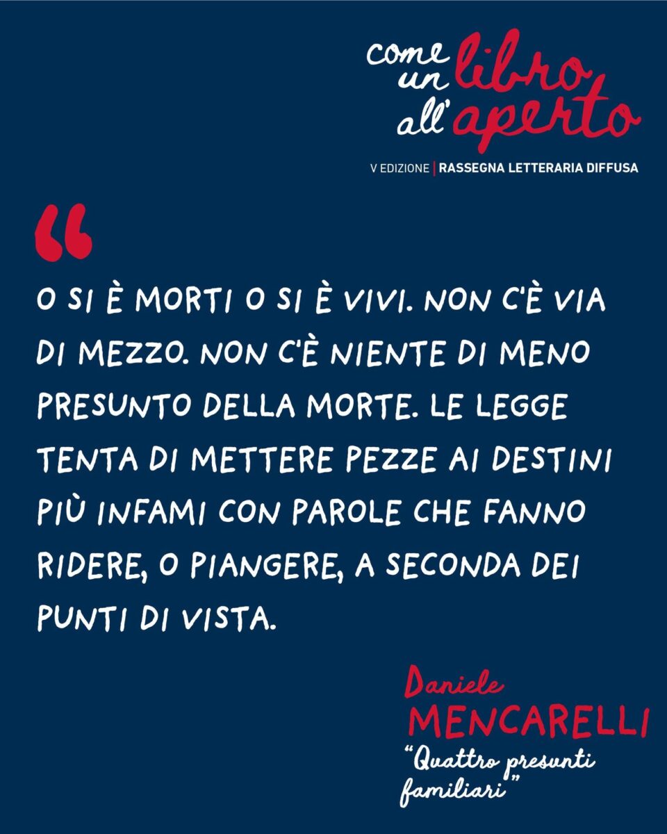 Intervista a Daniele Mencarelli, di recente in tour