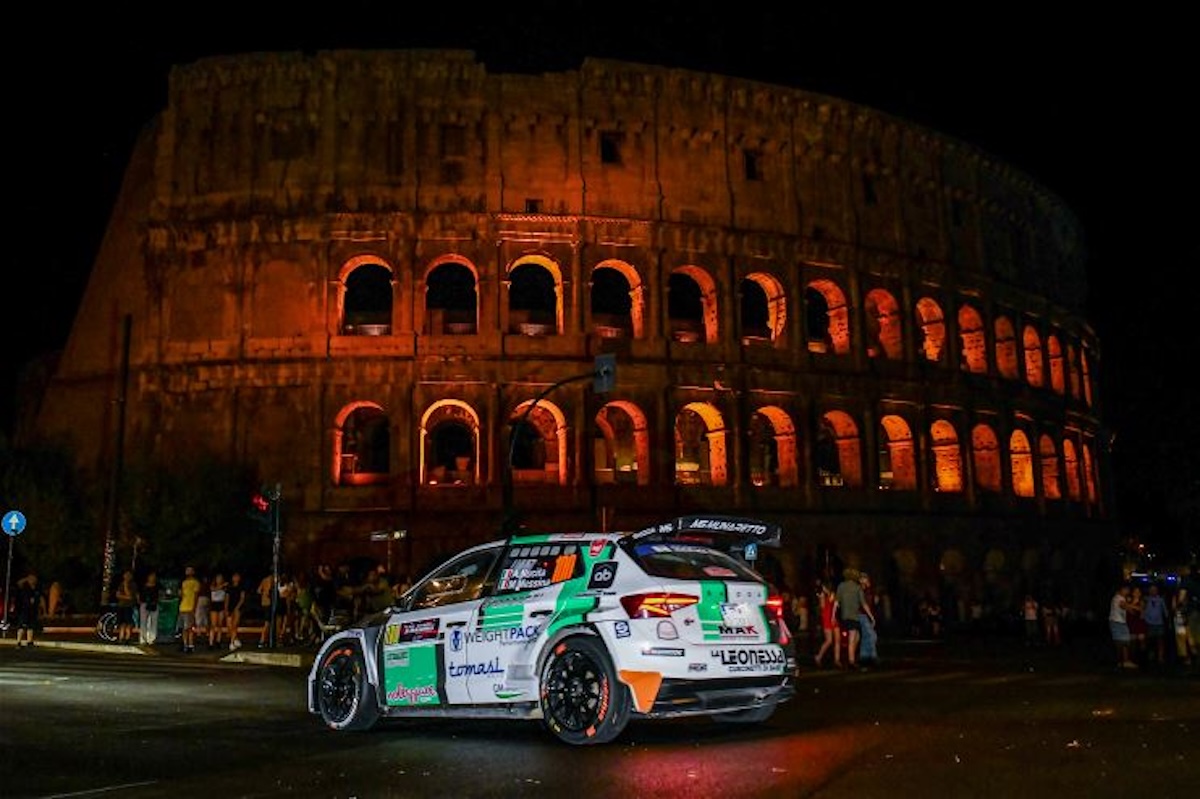 Rally Roma, Nucita batte Lancia al Colosseo