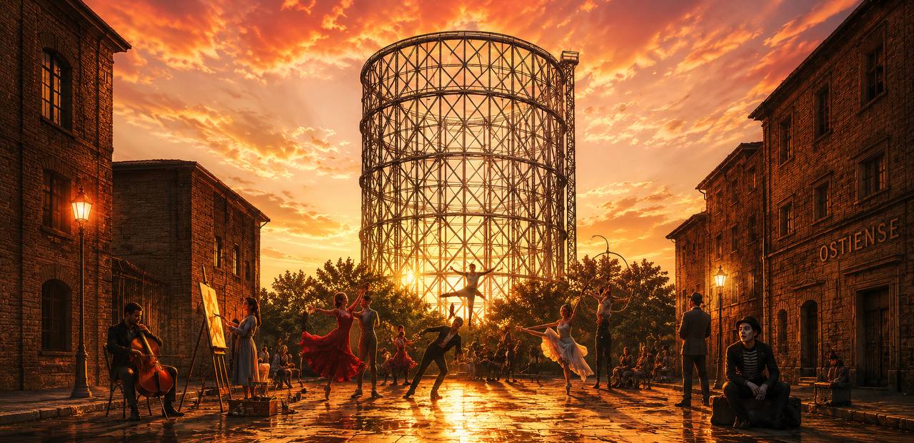 Il Gazometro da gigante dell’energia a icona della cultura contemporanea Il Gazometro da gigante dell’energia a icona della cultura contemporanea
