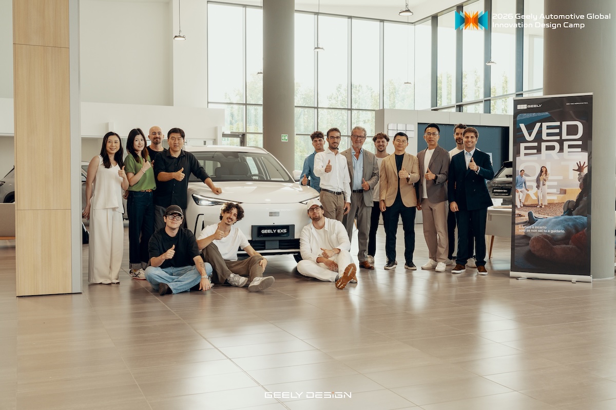 Geely porta il Design Camp in Europa e sceglie Milano