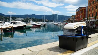 Santuario Pelagos protetto: Hyundai porta il kit FoamFlex a Livorno