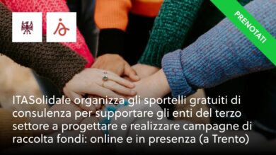 Formazione Terzo Settore: sportelli gratuiti di ITASolidale su crowdfunding