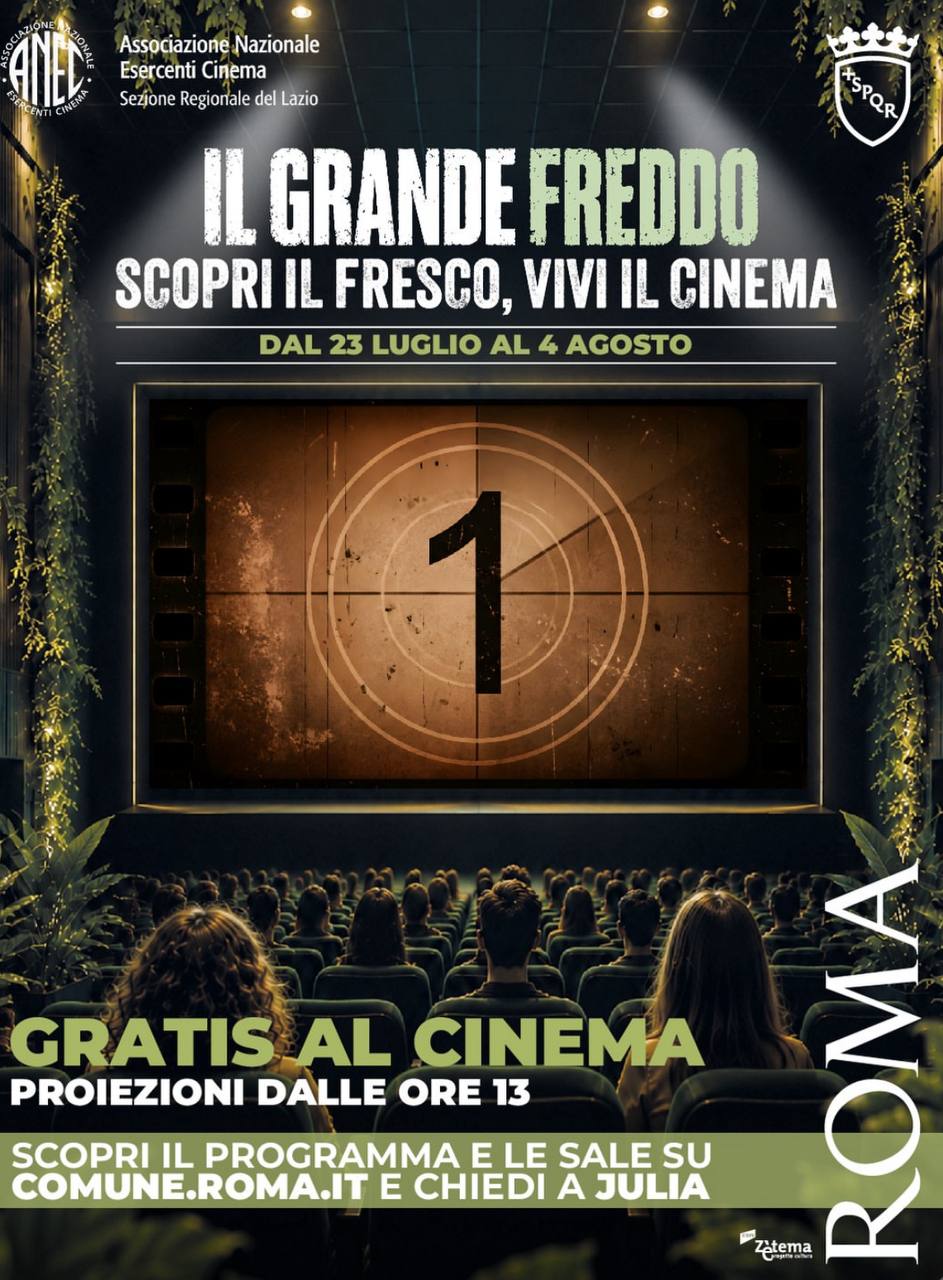 Il caldo non dà tregua, ma arriva in città “Il Grande Freddo”: il cinema diventa rifugio di freschezza Il caldo non dà tregua, ma arriva in città “Il Grande Freddo”: il cinema diventa rifugio di freschezza