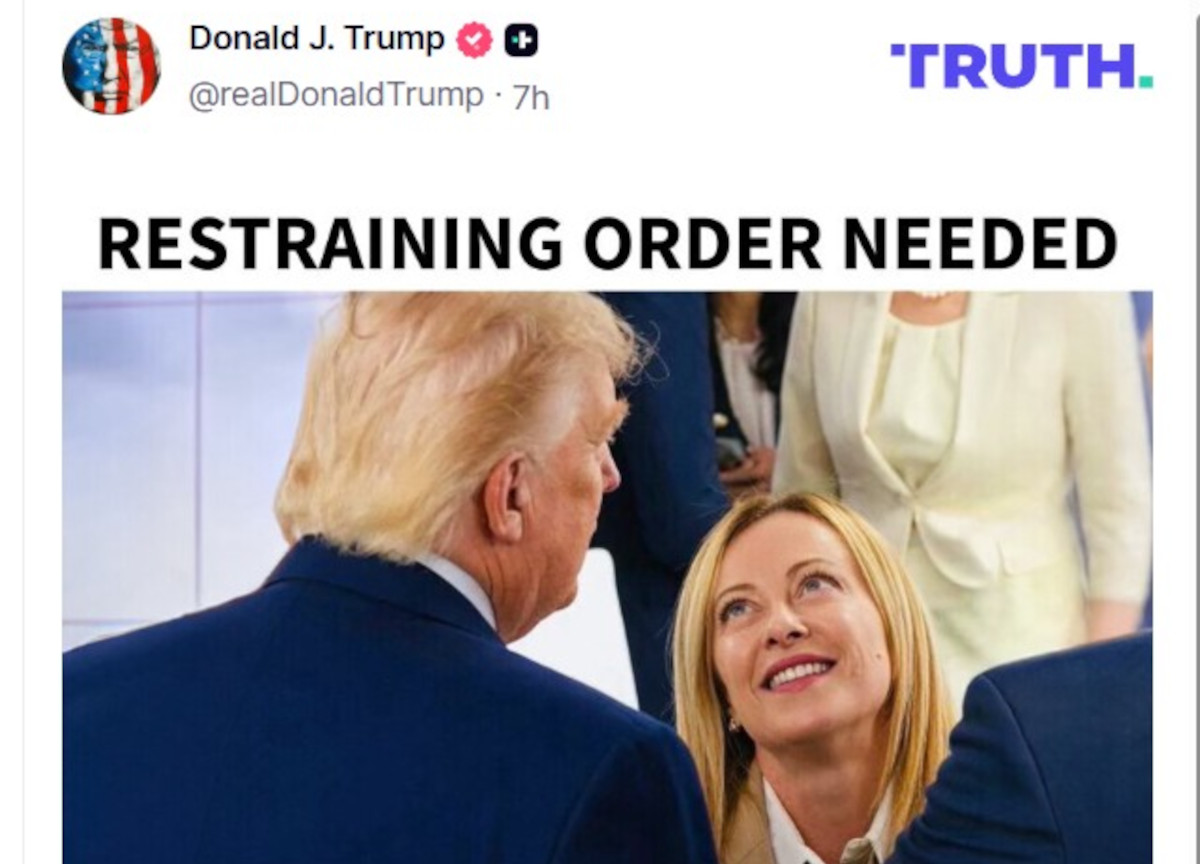 Trump chiede un “ordine restrittivo” per Meloni. Reazioni politiche e vertice infuocato della Nato