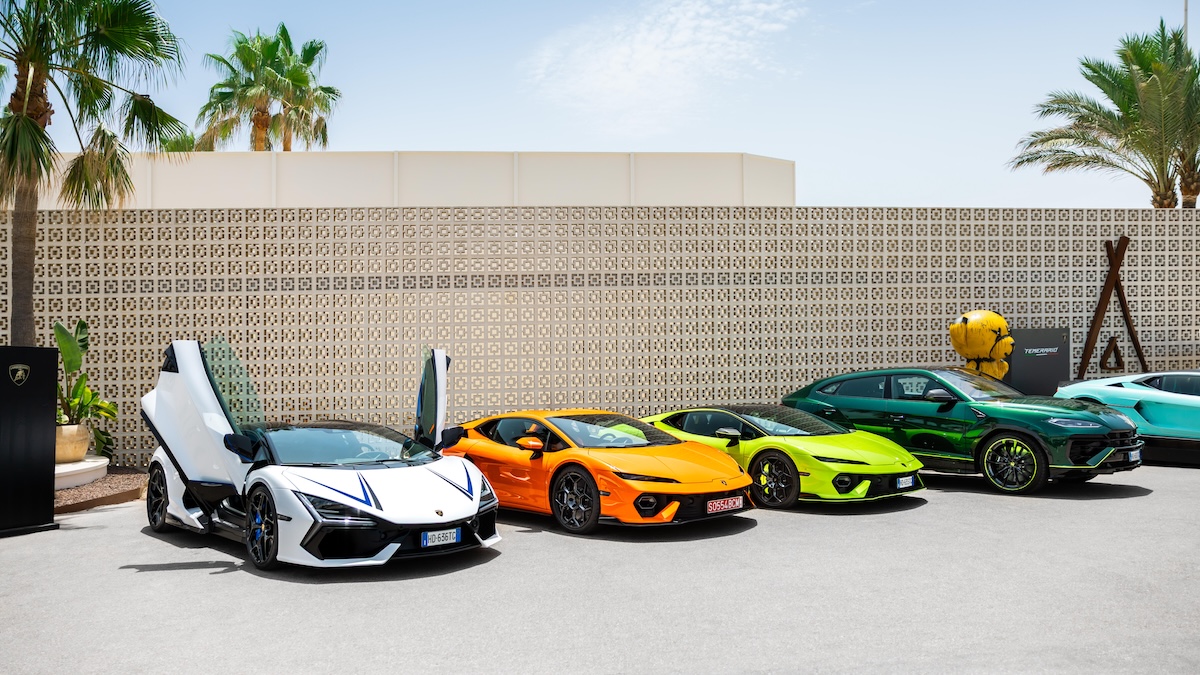 Lamborghini porta la gamma ibrida nelle mete del lusso europeo