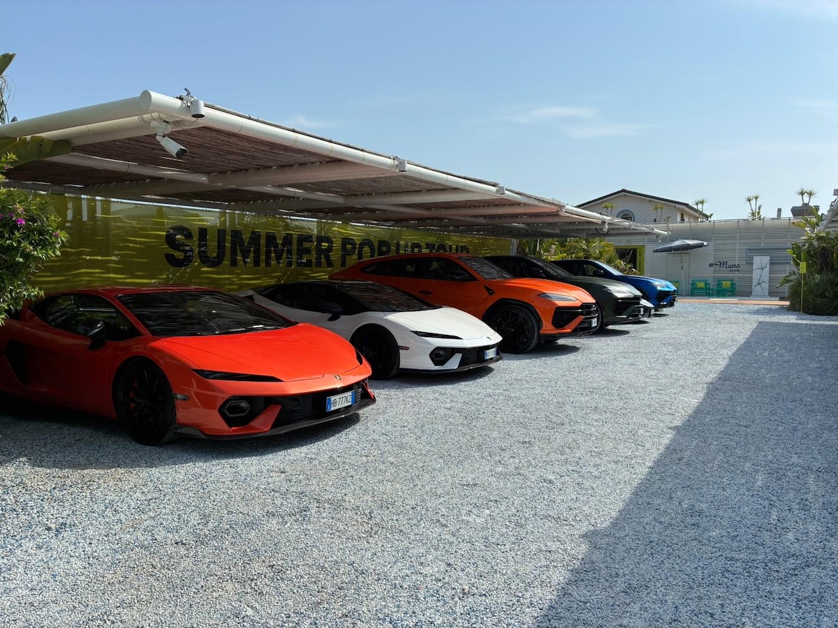 Lamborghini porta la gamma ibrida nelle mete del lusso europeo