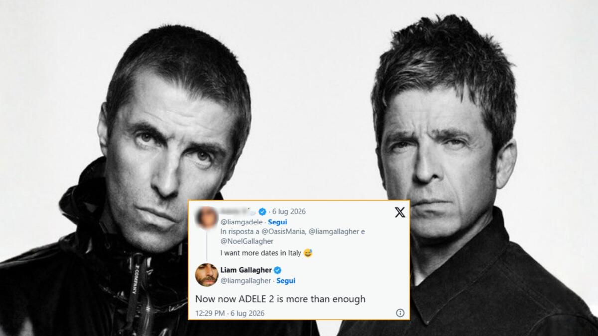 Gli ex fratelli-coltelli Oasis puntano su Roma: Liam lascia un indizio online che infiamma i fan Gli ex fratelli-coltelli Oasis puntano su Roma: Liam lascia un indizio online che infiamma i fan