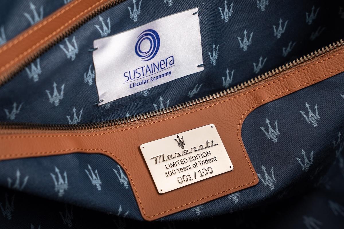 Maserati e Poltrona Frau lanciano la Weekend Bag Maserati e Poltrona Frau lanciano la Weekend Bag